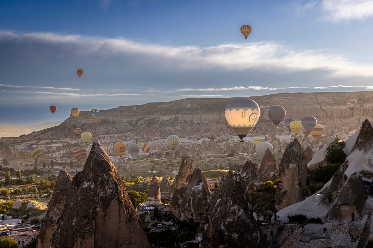 Cappadocia Sunrise Balloon Flight over Cappadocia